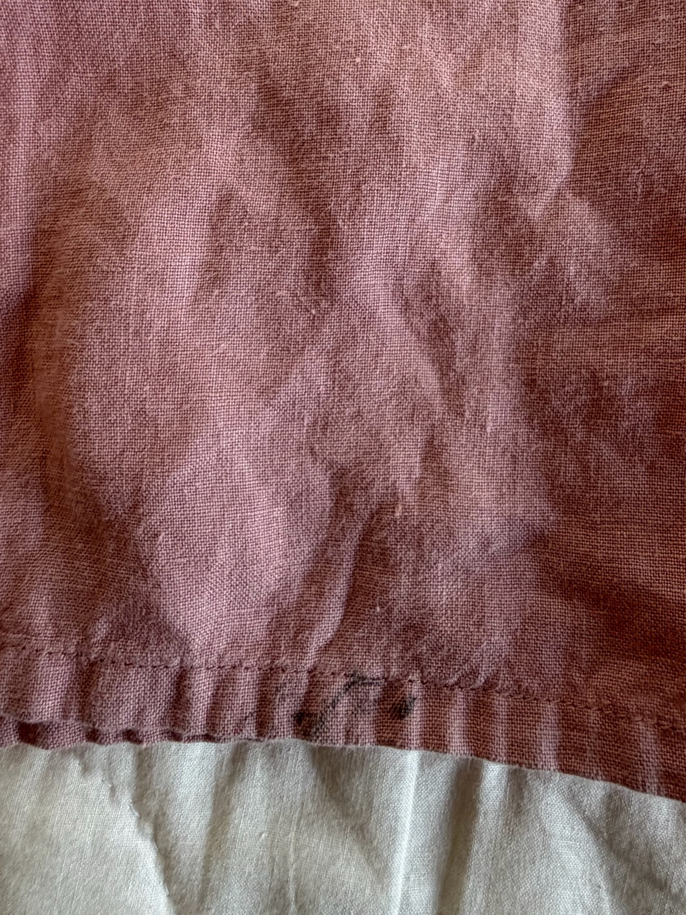 SIGRID Olsen Wide Leg Linen Pants mauve size M - Picture 9 of 9